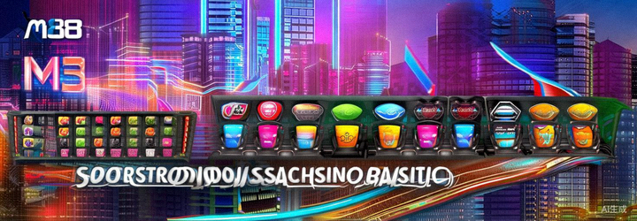 Animasi banner promosi M88 Asia menampilkan berbagai penawaran sportsbook dan casino