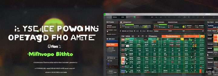 Animasi tampilan live betting MSports dengan odds yang berubah secara real-time
